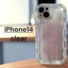 iPhone14 クリアケース 新品 衝撃吸収 TPU 透明カバー シンプル