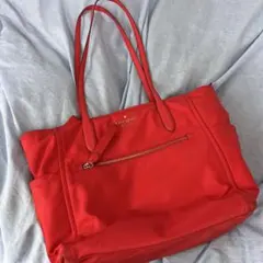 kate spade レッド トートバッグ