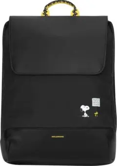 【新品未使用❣️】モレスキン リュック ピーナッツ 15インチPC収納 黒のサムネイル