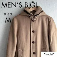 美品 MEN'S BIGI メンズビギ ジャケット コート メンズ M ブラウン