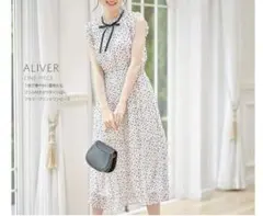 tocco closet フラワープリントワンピース