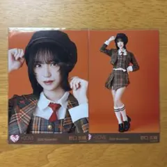 ♡ 野口衣織 ラブソングに襲われる = LOVE イコラブ 生写真 ヒキ
