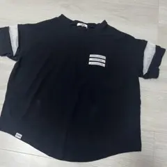 ピンクラテ　黒　150 Ｔシャツ