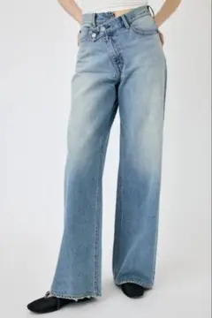 CROSS WAIST WIDE STRAIGHT