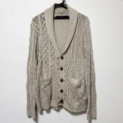 00s NO ID. ショールカラー カーディガン　サイズ1