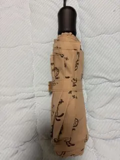 PEANUTS×Yu Nagaba折りたたみ傘 ベージュ　スヌーピー　外袋なし