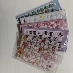 サンリオ ぷくぷくシール 6枚セット•ᴗ•︎✿