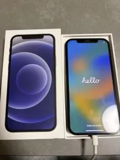 iPhone12 ブラック 128GB 最大充電83%