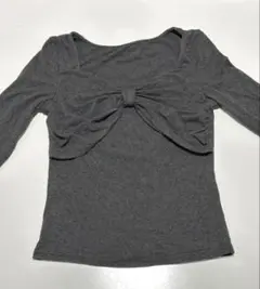 【shein】リボン　トップス　Y2K