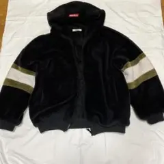 ZOOCARTU　ORIGINAL フード付きボアパーカー　ブラック