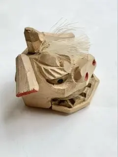 加賀 獅子頭 大樋焼 長阿弥中村 高橋勇 陶器 置物 縁起物 獅子舞 ミニ 加賀 獅子頭 大樋焼 長阿弥中村 高橋勇 陶器 置物 縁起物 獅子舞