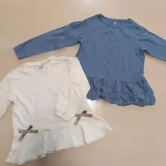 長袖カットソー 2点セット