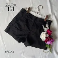 ザラ　ZARA ショートパンツ サイドファスナー シンプル 無地　【S】