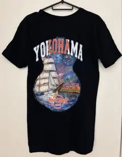 Hard Rock CAFE 横浜 Tシャツ ブラック M