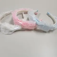 子供用カチューシャ　三点まとめ
