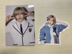 なにわ男子 道枝駿佑 トレカ ステッカー HARDWORK ファミクラ限定盤