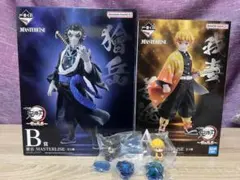 一番くじ 鬼滅の刃 雷の兄弟 A賞我妻善逸 B賞 獪岳 MASTERLISE