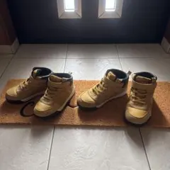 gravis イエロー ハイカットシューズ　19㎝と21㎝