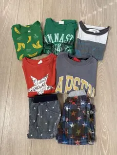 男の子　120 Tシャツ 半ズボン　夏物　6点 まとめ売り