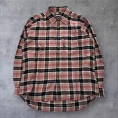 長袖ネルシャツ ノームコアコア トラッド シティーボーイ Mサイズ