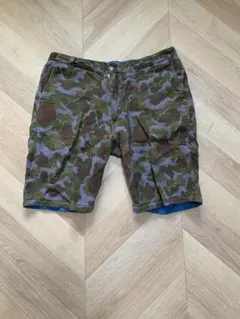 JOEY FACTORY 迷彩リバーシブルハーフパンツ