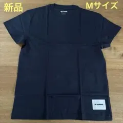 【新品】JIL SANDER+ 紺　Tシャツ 100%オーガニックコットン