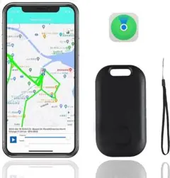 GPS発信機　スマートトラッカー 小型GPS発信機　電池交換可能　超強力信号