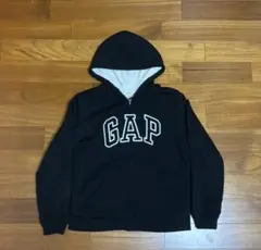 GAP ジップパーカー　黒のサムネイル