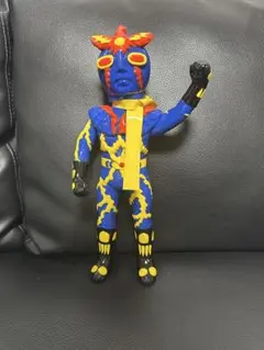 イナズマン パチ フィギュア ビンテージ レトロ 27cm マスク着脱式 イナズマン パチ フィギュア ビンテージ レトロ 27cm マスク着脱
