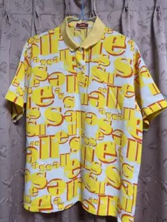 春夏ellesse ゴルフウェア MシャツとショートパンツＬサイズのサムネイル