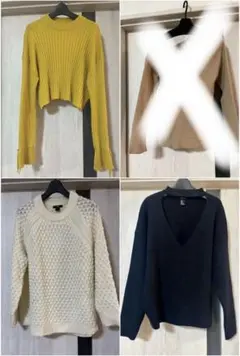 jouetie アーバンリサーチ H&M Forever21 ニット4点セット✩