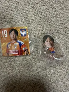 アルビレックス新潟　星雄次　フォログラムステッカー　アクリルフィギュア