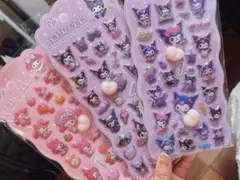 SALE サンリオ　ももシール　おしりシール　スクイーズシール　3枚セット ⑦