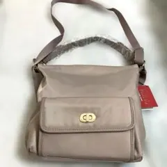 【新品】ファルチニューヨーク　3way リュックショルダー　ナイロン/皮