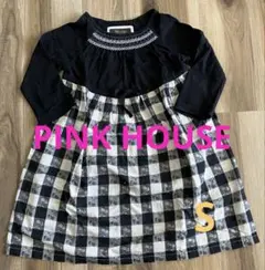 希少/PINKHOUSE/長袖ワンピース/平成ファッション/フレアワンピース