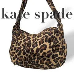 良品 4889 kate spade ケイトスペード ショルダーバッグ 豹柄のサムネイル