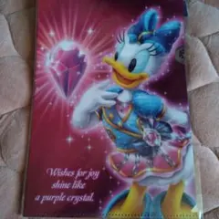 ディズニーシー　15周年クリアファイル（デイジー）