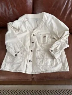 VINTAGE復刻 LEE 44-J LOCO JACKET 生成りカバーオール - メルカリ