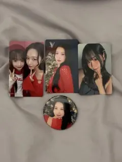 ME:I トレカ 缶バッジ セット　笠原桃奈