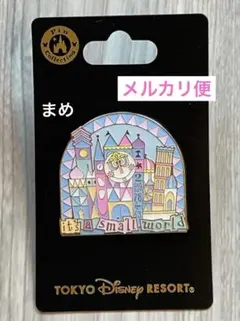【ディズニー】アトラクションピンバッジ イッツ・ア・スモールワールド