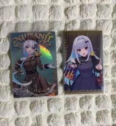 にじさんじ リゼ・ヘルエスタ チェキ トレカまとめ売り