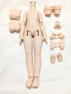 Imomodoll 1/4ドールボディ肉肉兎ボディ チョコレート肌 2体セット