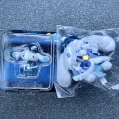 サンリオ Happyくじ シナモロールA賞 フィギュア B賞ぬいぐるみチャーム