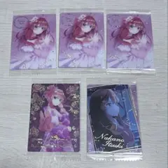 五等分の花嫁 ウエハース 中野五月 箔押し SP