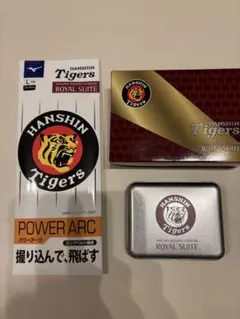 阪神タイガース 90周年記念 ロイヤルスイート限定品 グラブ革 名刺入れ