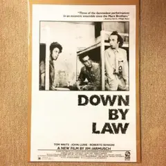 貴重！額付 特大ポスター！コーヒー＆シガレッツ ジムジャームッシュ トムウェイツ 激レア！日本版！額付 ポスター！コーヒー＆シガレッツ ジム