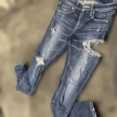 ゆ様専用 GYDA ダメージ加工 スキニーデニム S