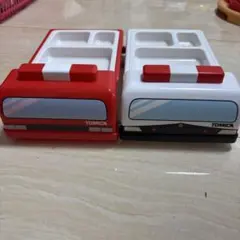 【トミカ】　はたらく　くるま　キッズ　プレート　消防車パトカー　2セット　未使用