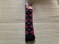 オーバーニーソックス　未使用品　アーガイル柄