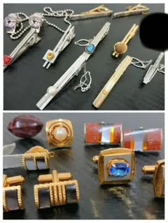 B シルバー刻印 SILVER ネクタイピン セット まとめ売り